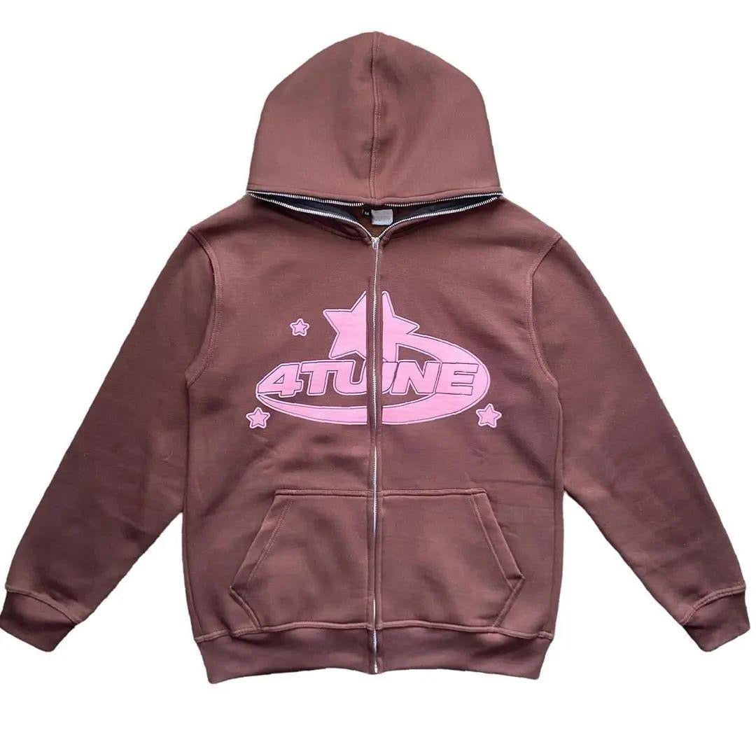 4Tune Y2k Zip Hoodie