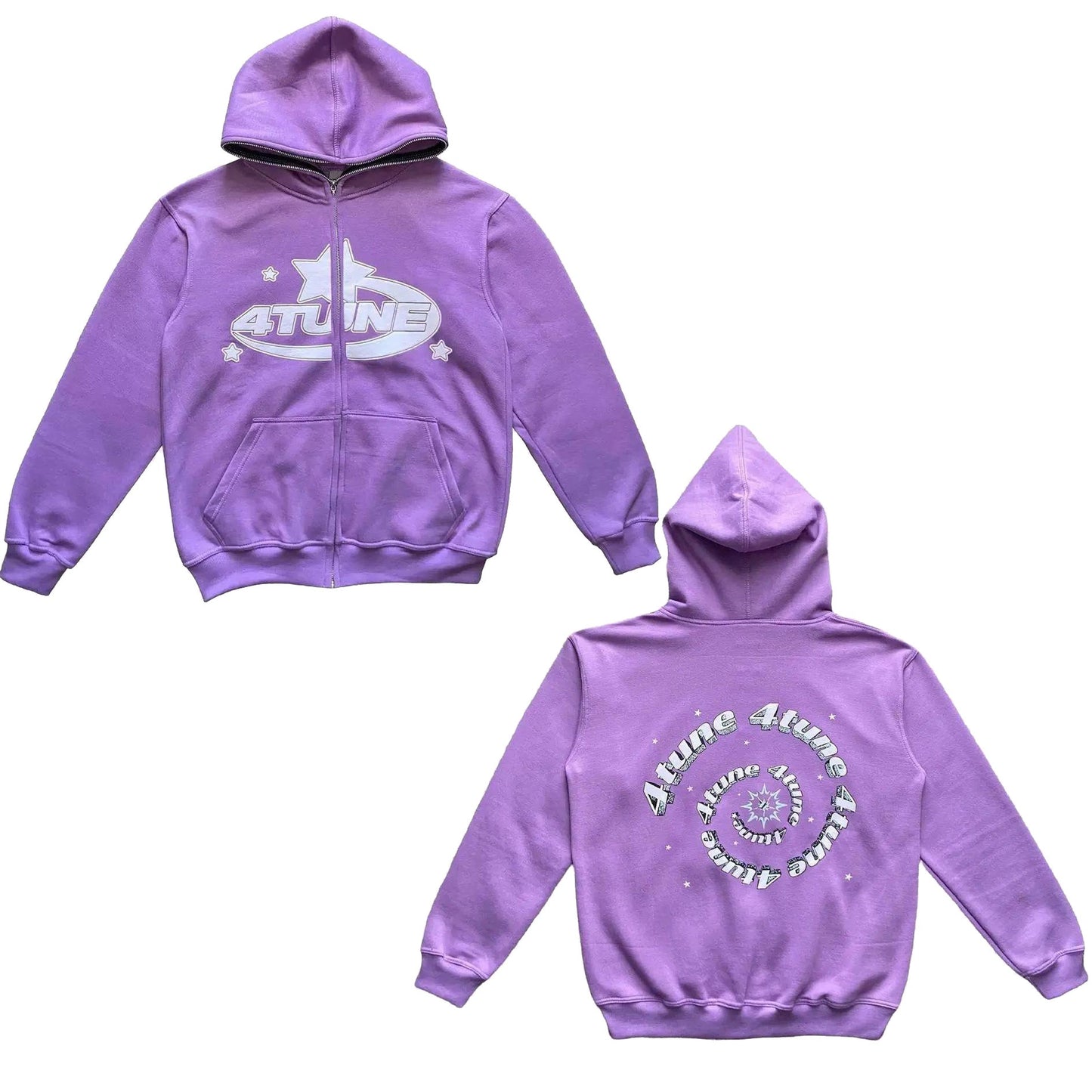 4Tune Y2k Zip Hoodie